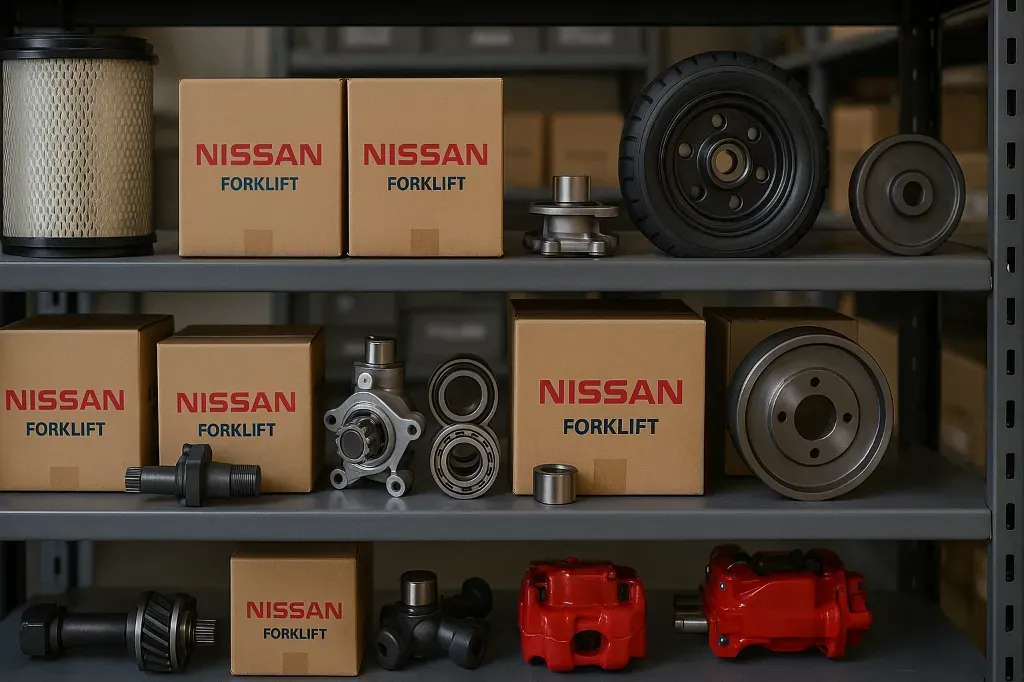 Niezawodne części do wózków widłowych Nissan – Twój klucz do ciągłości pracy